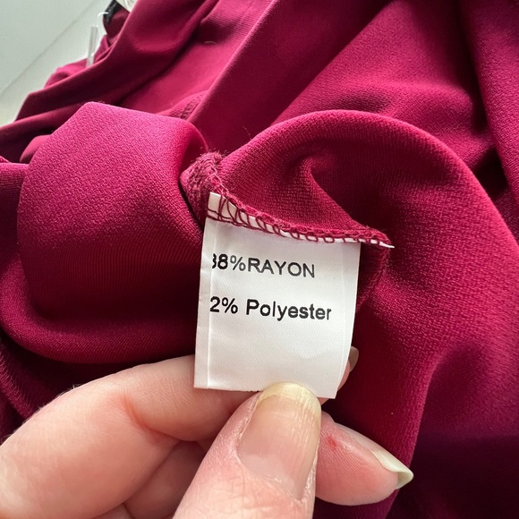 PRETTYGARDEN Women's Large 12-14 Long Sleeve Short Dress Crewneck Tie Waist NWT - Picture 11 of 13